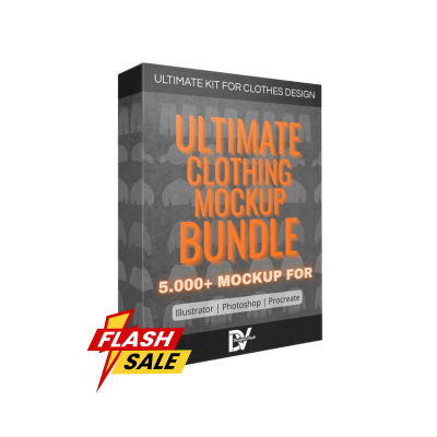 Ultimate Clothing Mockups Bundle